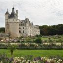 Zicht op het kasteel vanuit de tuin van Catharina