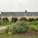 Deel van de tuin bij het klooster